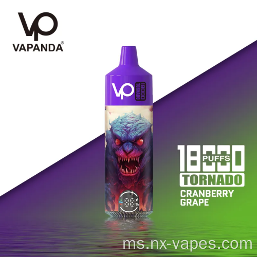 Vapanda Tornado 18000 Vape Puff Pucuk
